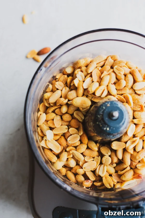 Homemade Peanut Butter