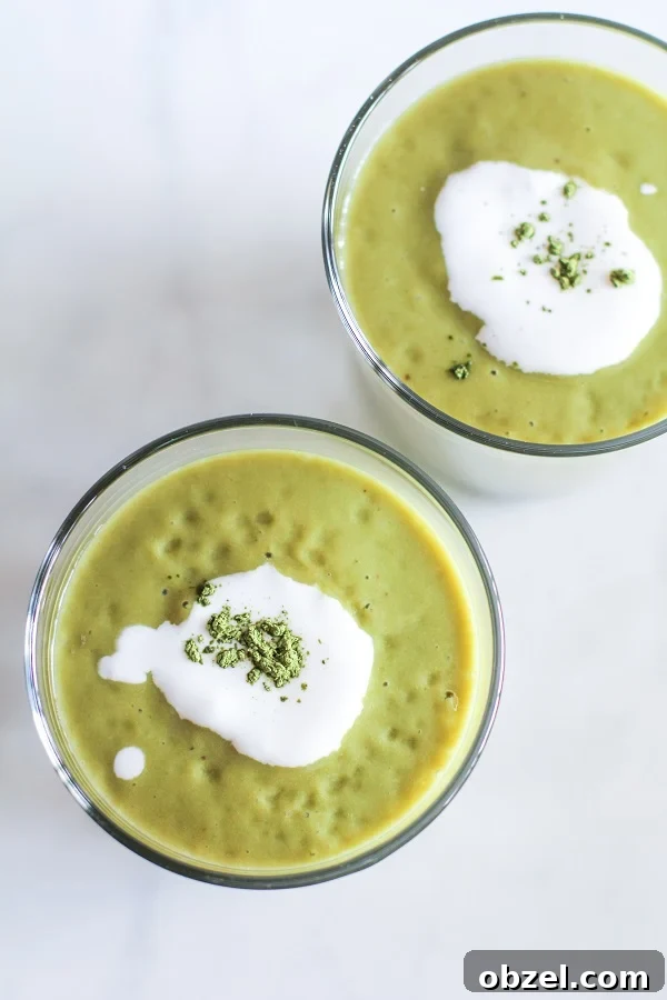 Mango Matcha Smoothie