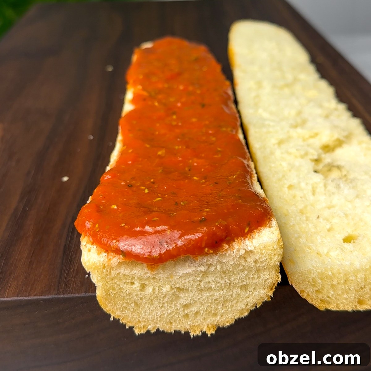 Pepperoni Pizza Sandwich Recipe with Mozzarella 4 Add tomato sauce and ketchup mixture