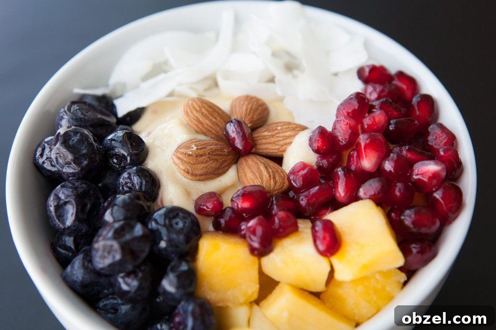 Sweet Mango Smoothie Bowl Recipe 2 Sweet Mango Healthy Bowl