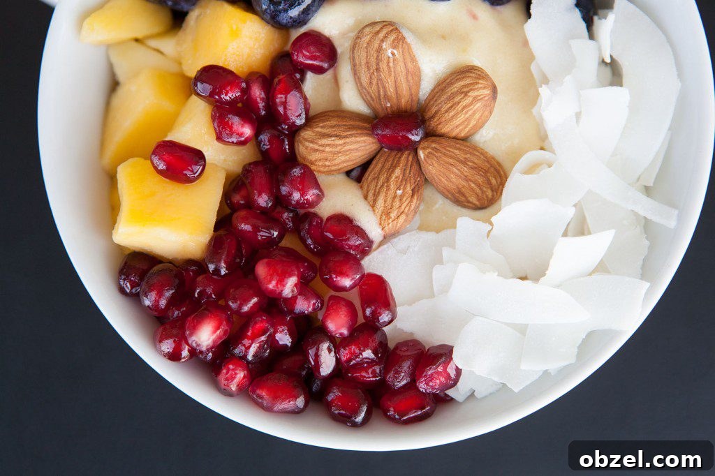 Sweet Mango Smoothie Bowl Recipe 3 Sweet Mango Healthy Bowl