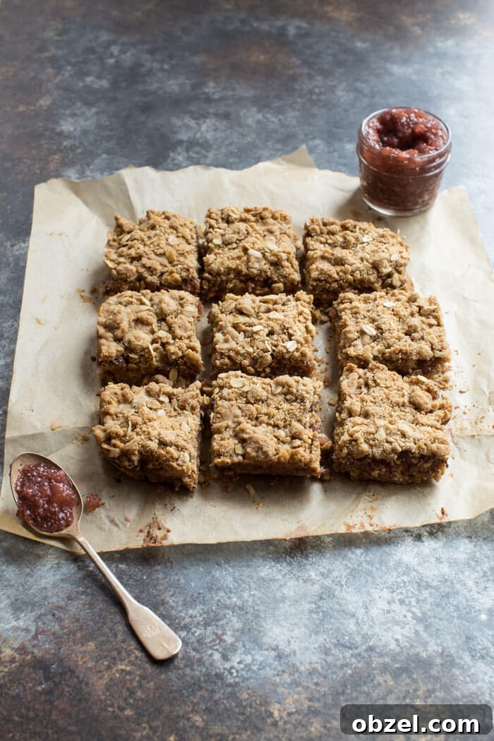 Homemade watermelon chia jam for PBJ crumble bars