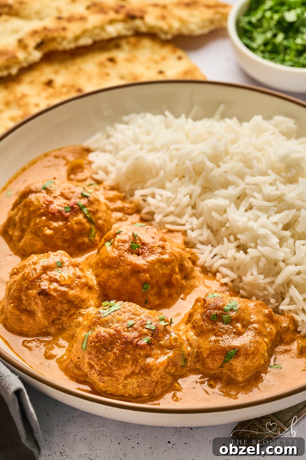 Creamy Butter Chicken Sauce Recipe 2 The quickest and easiest Butter Chicken Sauce recipe! This deliciously creamy sauce is perfect for serving over rice and dunking bread into.