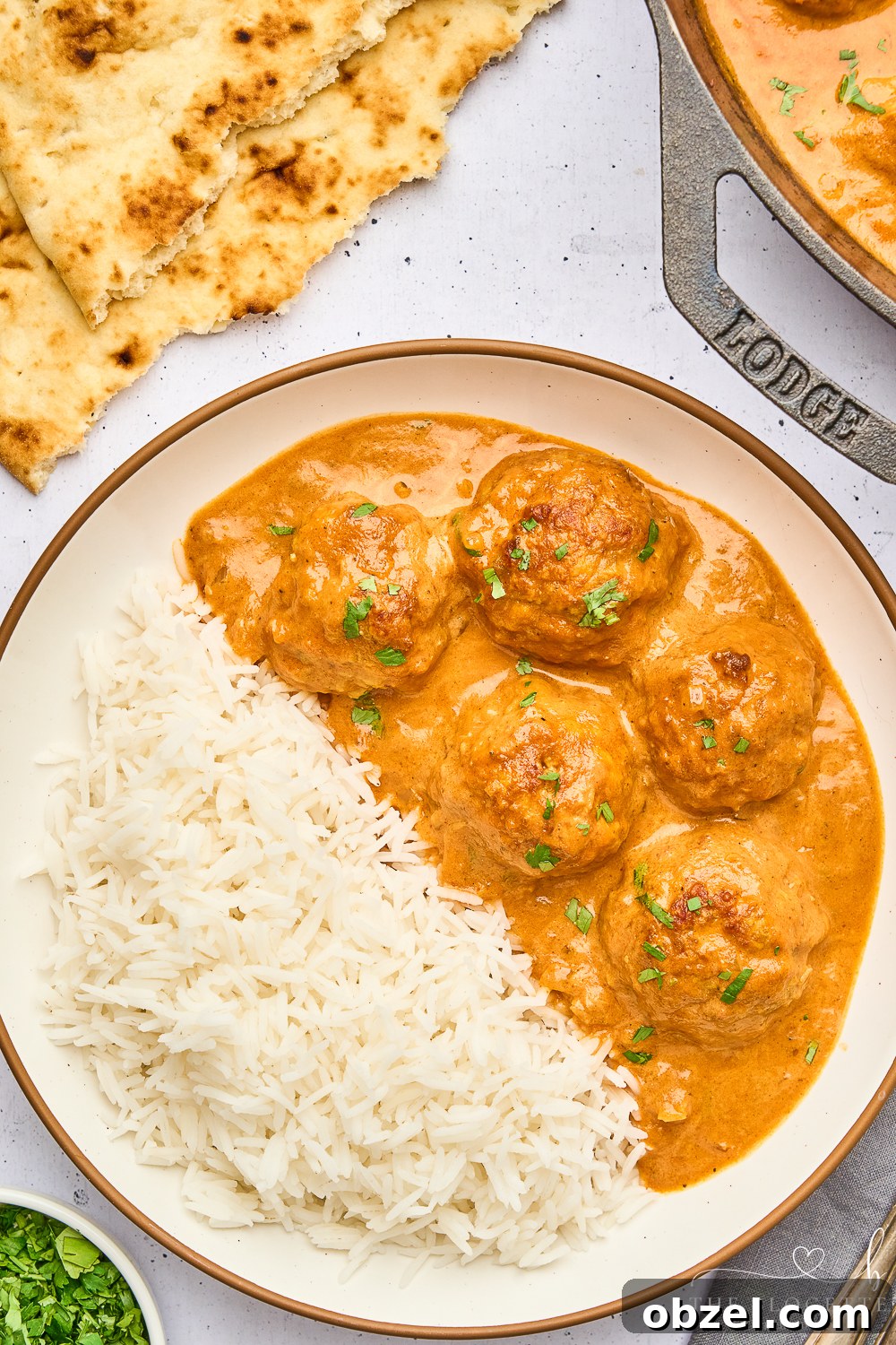 Creamy Butter Chicken Sauce Recipe 12 The quickest and easiest Butter Chicken Sauce recipe! This deliciously creamy sauce is perfect for serving over rice and dunking bread into.