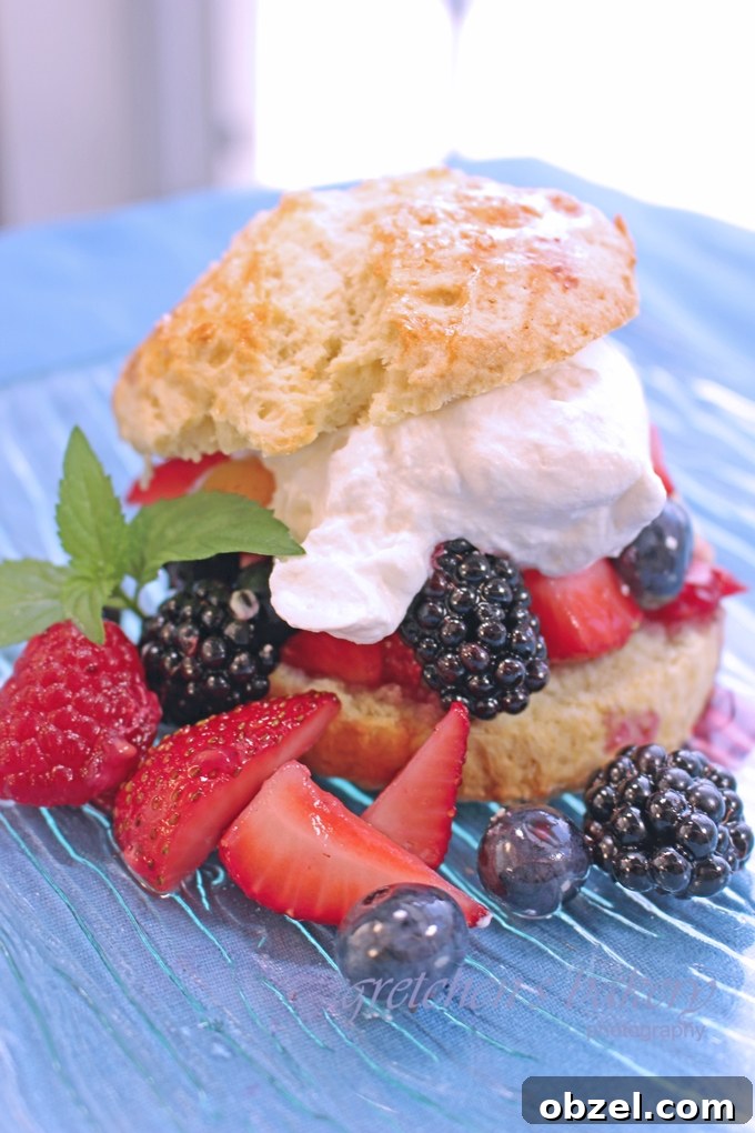 Homemade Strawberry Shortcake Recipe with Fresh Strawberries 4 Strawberry Shortcakes