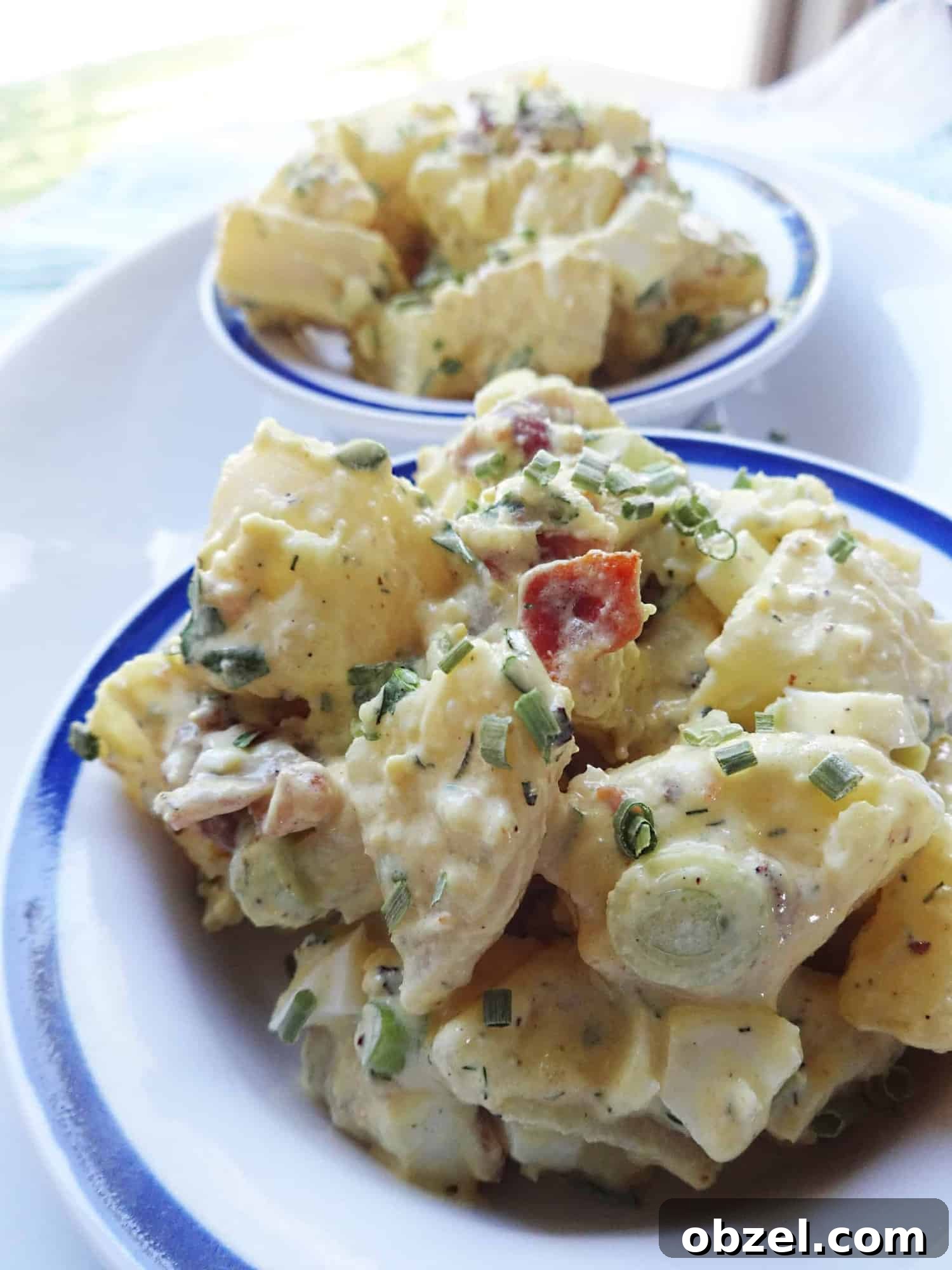 Simple Potato Salad with Bacon