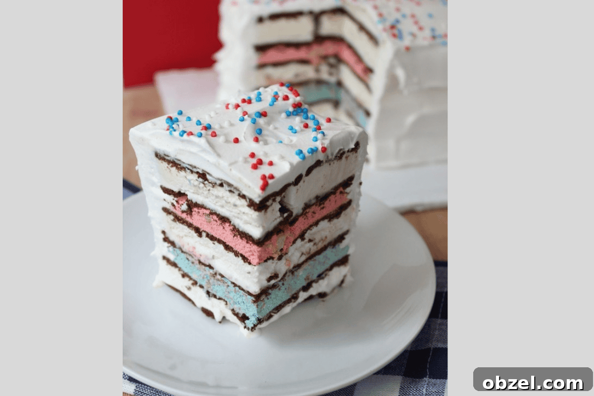 Fourth of July Red, White & Blue Icebox Cake 10 img 7558 10