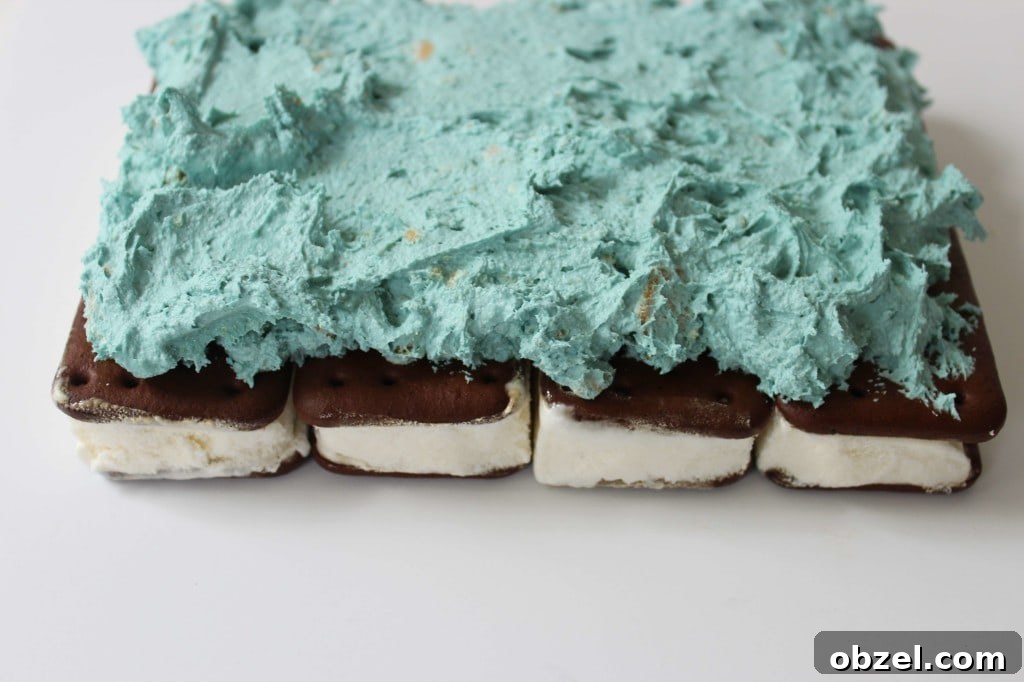 Fourth of July Red, White & Blue Icebox Cake 4 Patriotic Icebox Cake Recipe