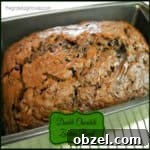 Double Chocolate Zucchini Bread slice