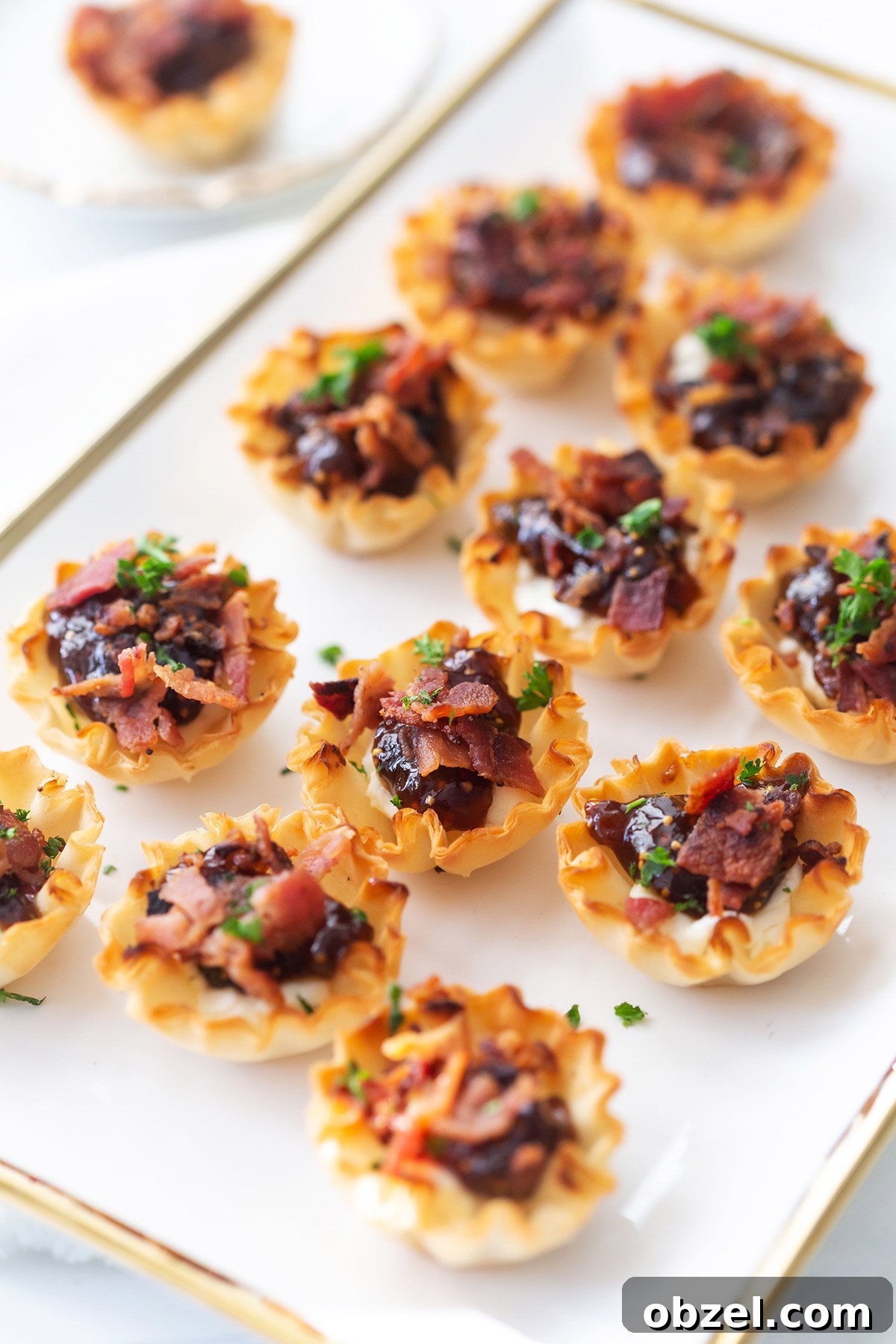 Fig Jam Bacon and Goat Cheese Phyllo Cups 2 Goat Cheese, Bacon and Fig Jam Bites