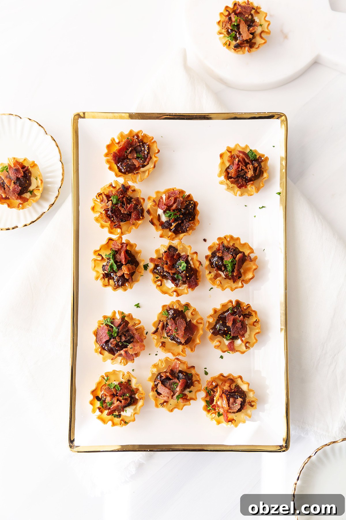 Fig Jam Bacon and Goat Cheese Phyllo Cups 4 Goat Cheese Phyllo Cups
