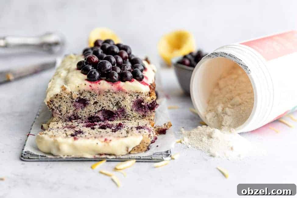 Keto Lemon Poppy Seed Blueberry Cake 6 blueberry lemon poppy seed keto cake