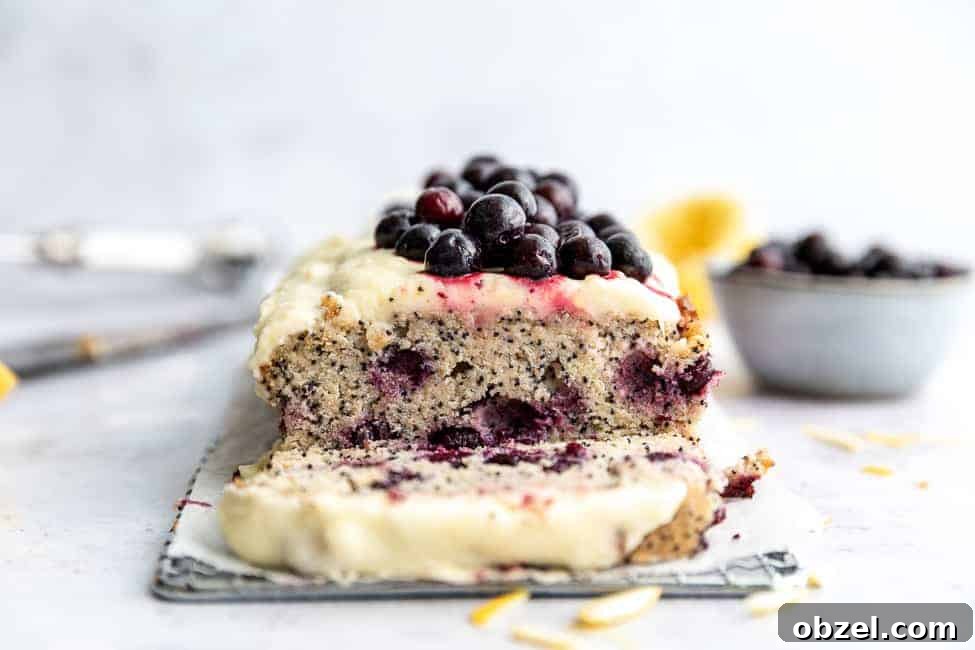 Keto Lemon Poppy Seed Blueberry Cake 7 keto lemon cake with blueberries