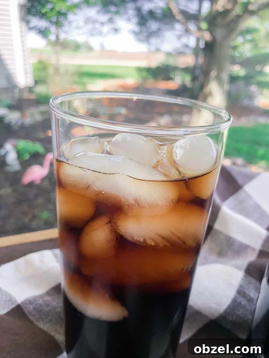 glass of iced tea