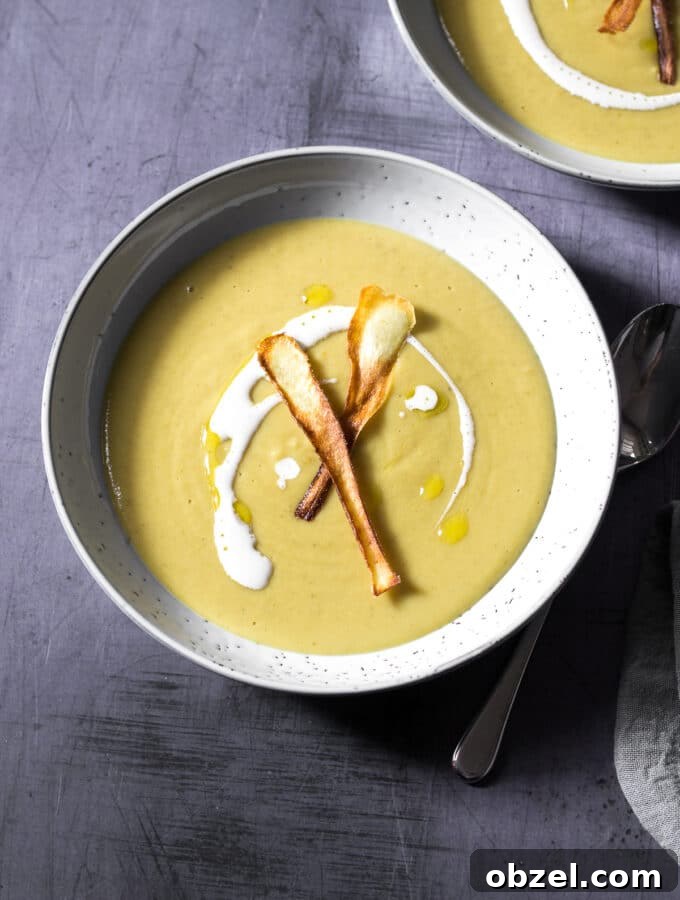 Curried Parsnip Soup