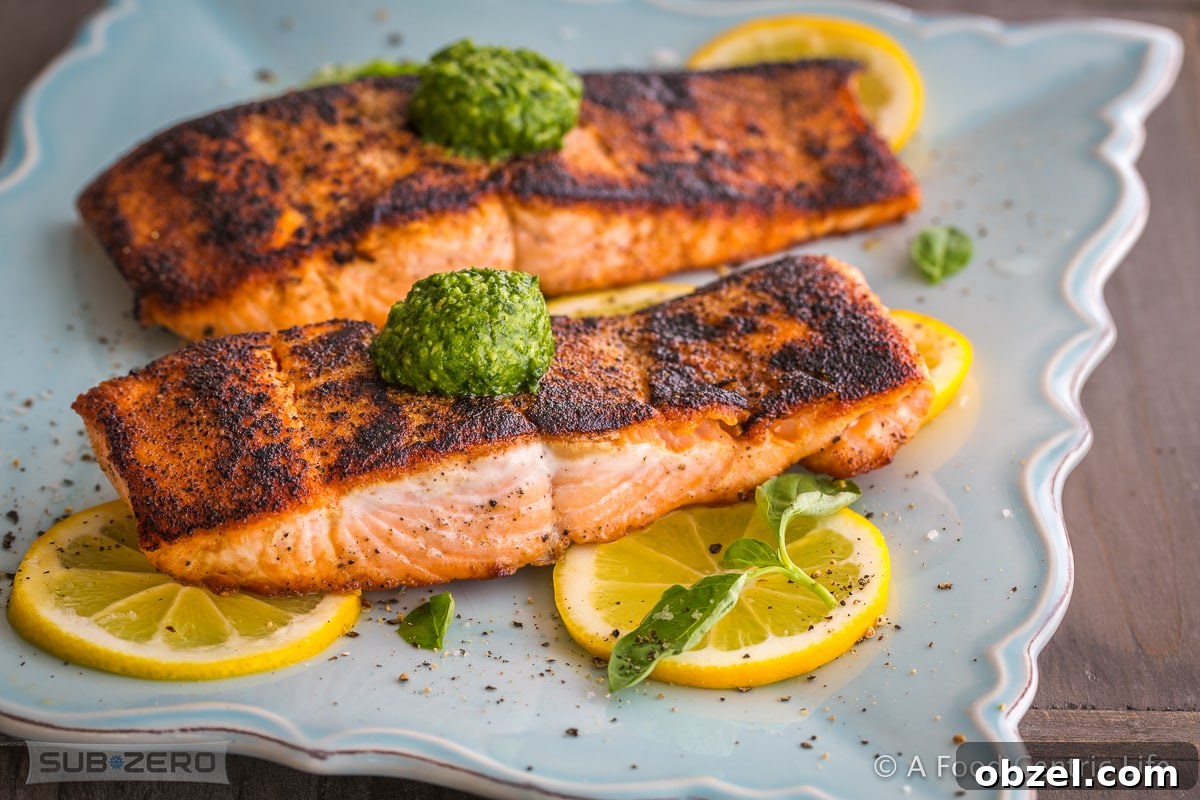 Authentic Pesto alla Genovese Recipe 5 Seared salmon