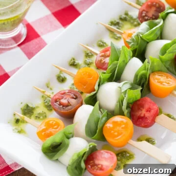 Caprese skewers