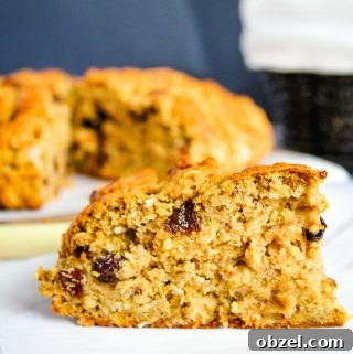 Gluten Free Irish Soda Bread Recipe for Perfect Loaves 4 slice of gluten free irish soda bread on a white counter